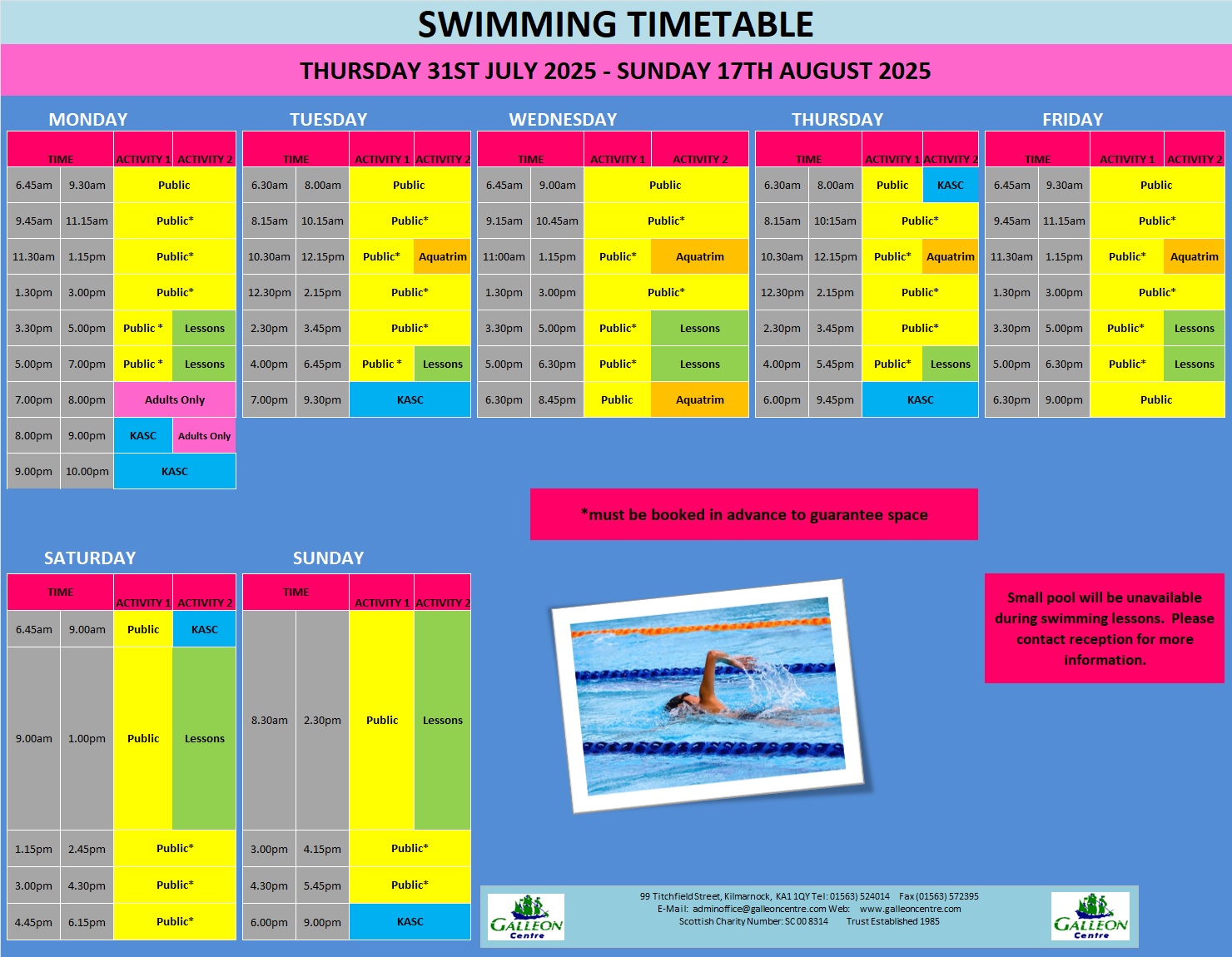 POOL TIMETABLE FROM 31.07.25 17.08.25 xlsx